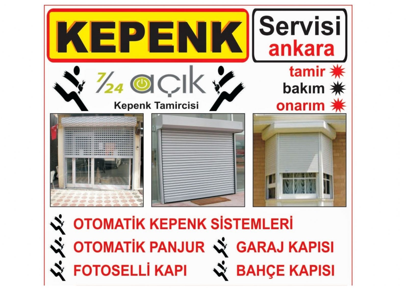Mamak Kepenk Onarım